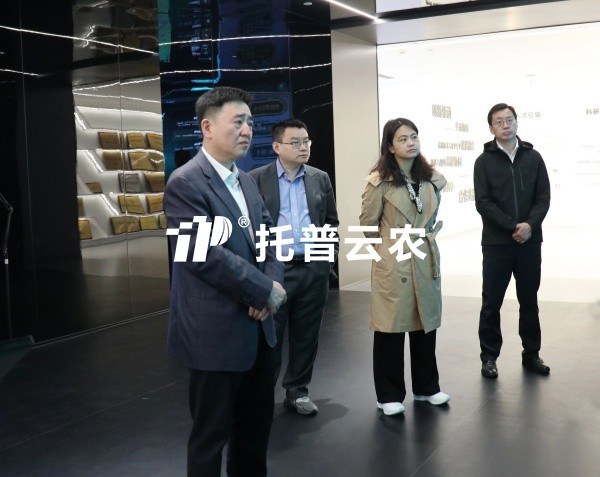 农业村落部大数据发展中心主任韩旭一行莅临大红鹰娱乐官网调研互换
