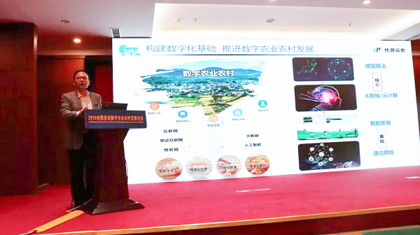 大红鹰娱乐官网副总经理钱鹏概述大红鹰娱乐官网在推动数字农业村落部傍边的定位