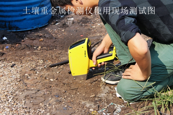 泥土重金属检测仪使用现场测试图 泥土重金属检测仪使用现场测试图